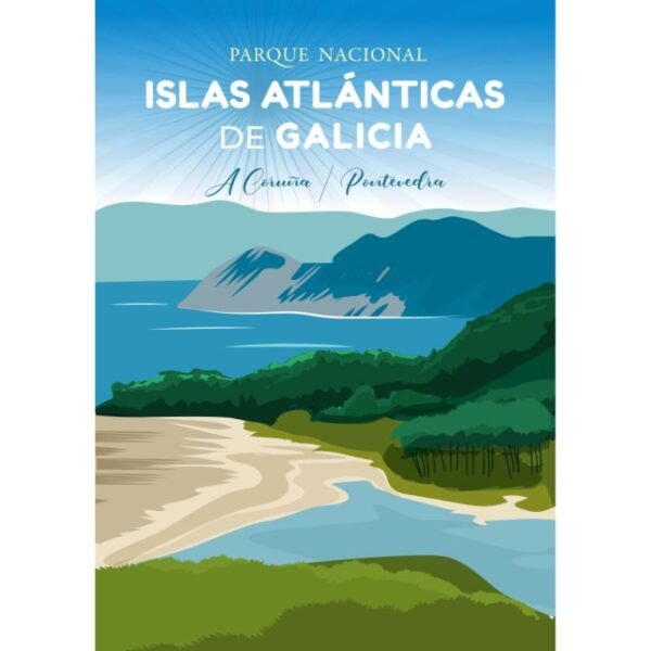 Lámina Parque Nacional de las Islas Atlánticas de Galicia